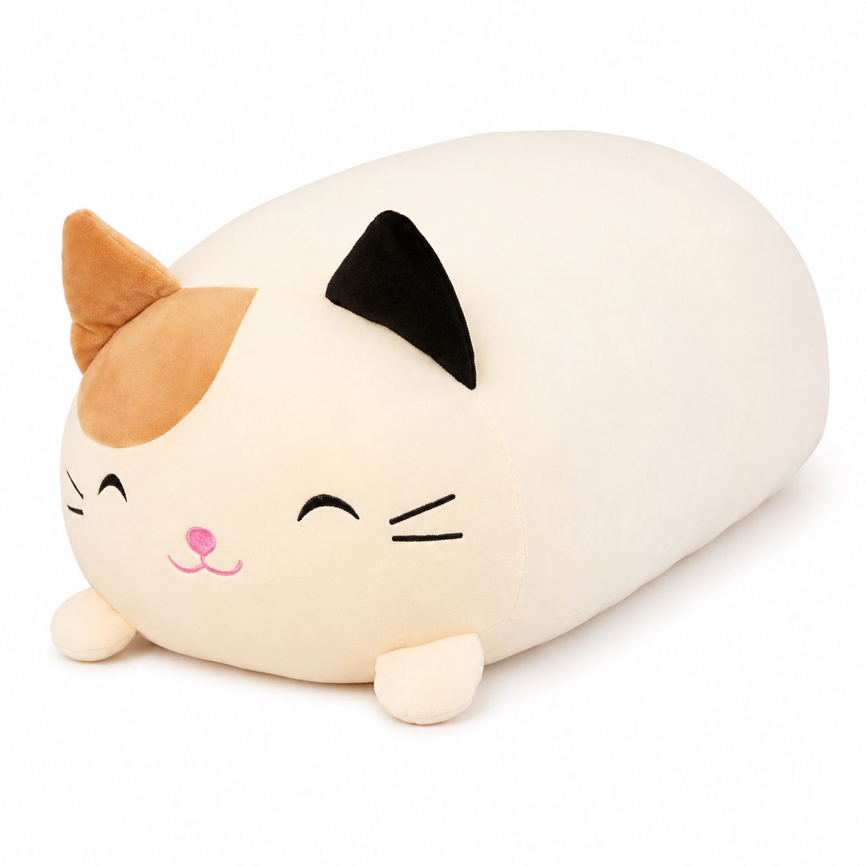 Peluche chat squishmallow bicolore content